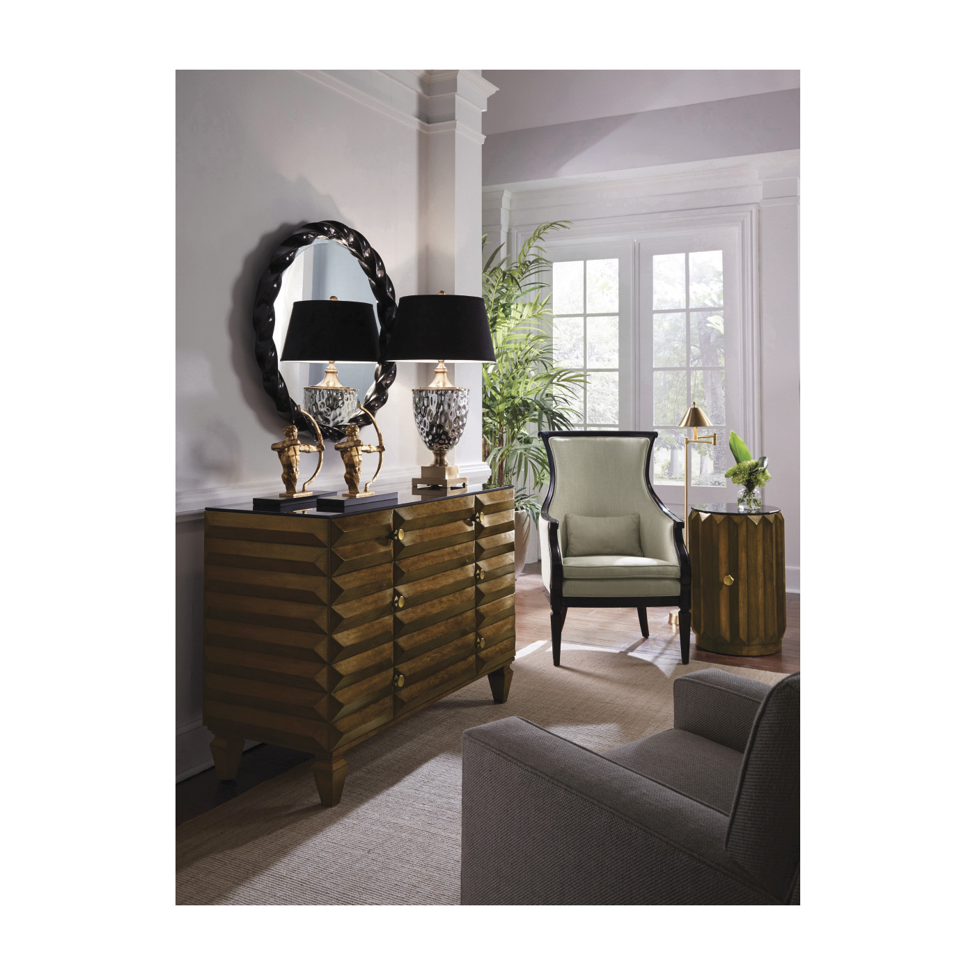 Camden Round Cabinet