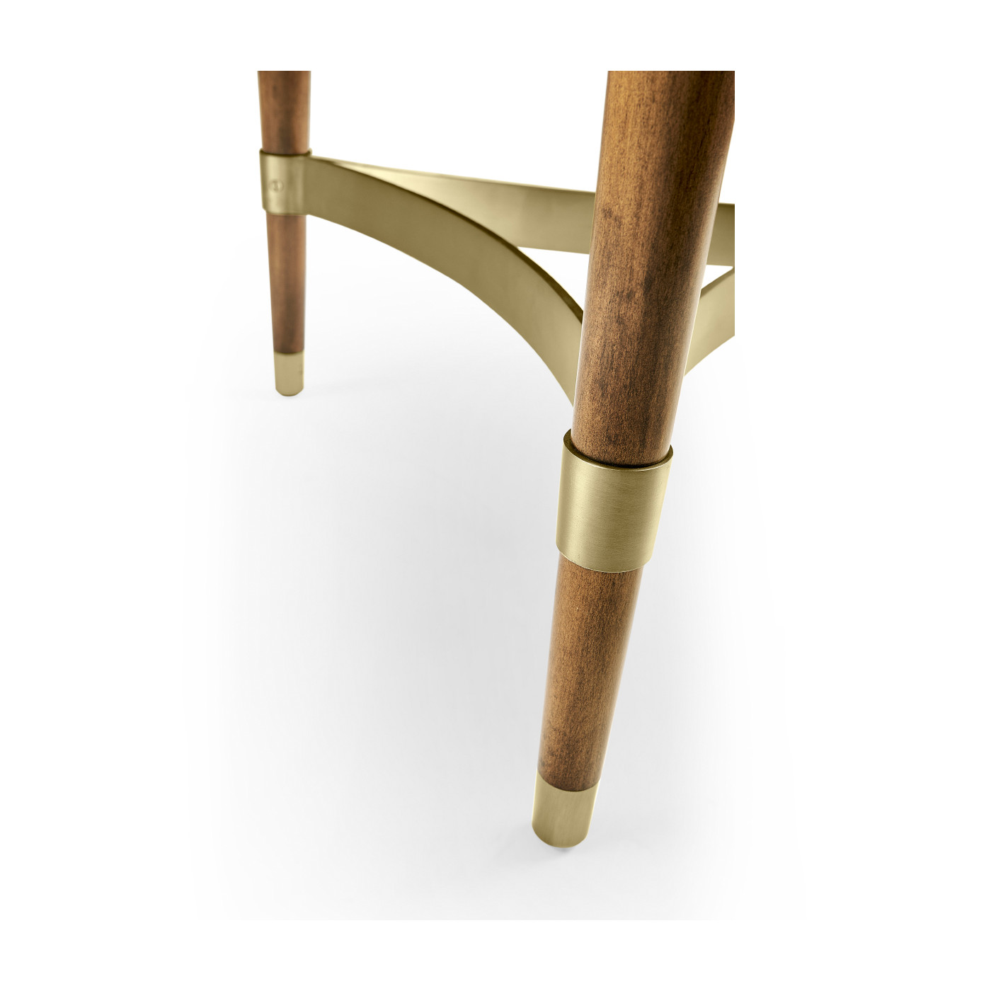 Hyedua & Glass Round Lamp Table