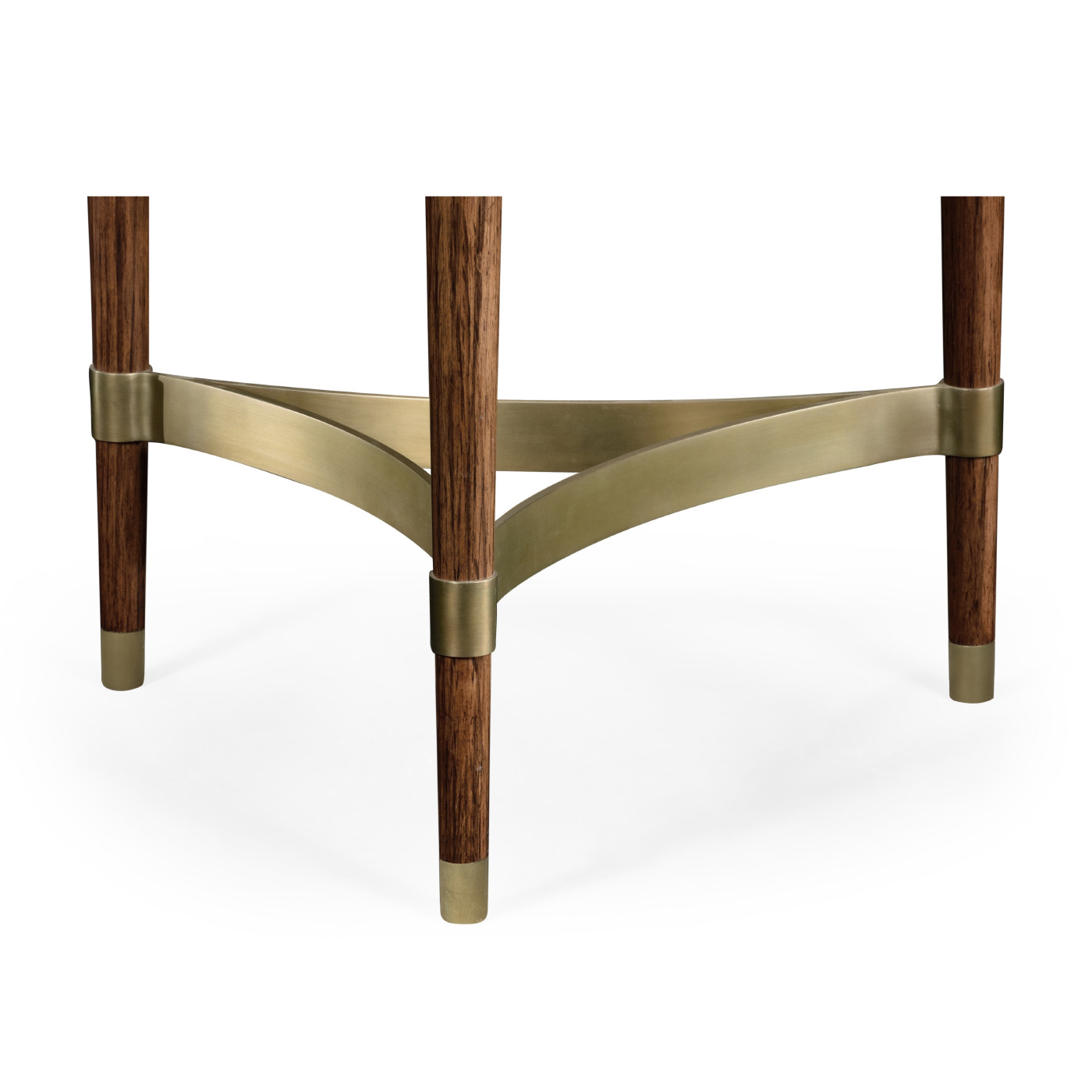 Hyedua & Glass Round Lamp Table