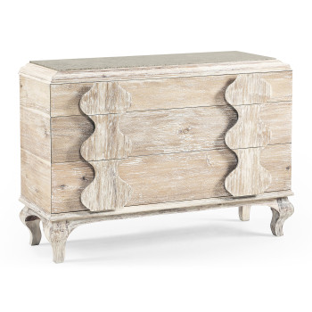 Limed Acacia Chest of Drawers