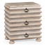Rectangular Limed Acacia Chest of Drawers