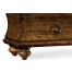Large Rectangular Rustic Walnut Chest of Drawers