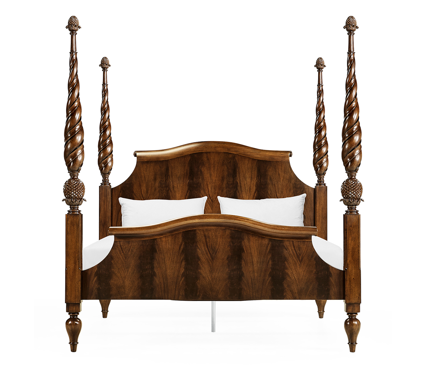 Four Poster Mahogany US King Bed