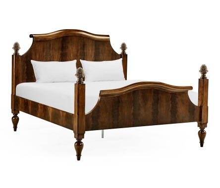 Four Poster Mahogany US King Bed