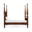 Four Poster Mahogany US Queen Bed