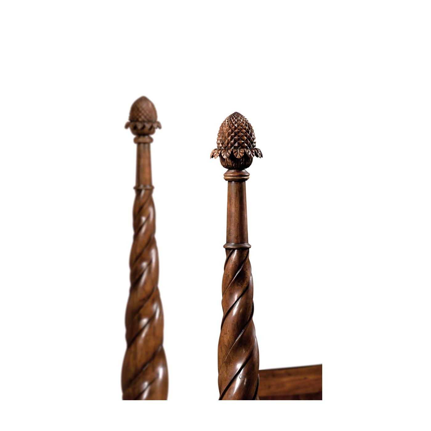 Four Poster Mahogany US Queen Bed