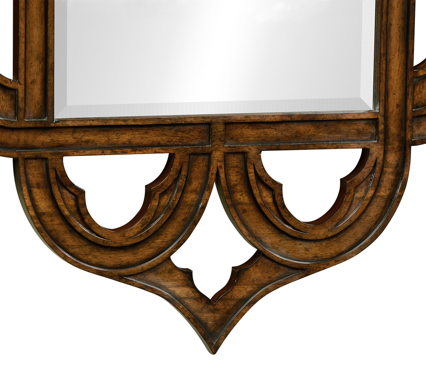 Rustic walnut  mirror