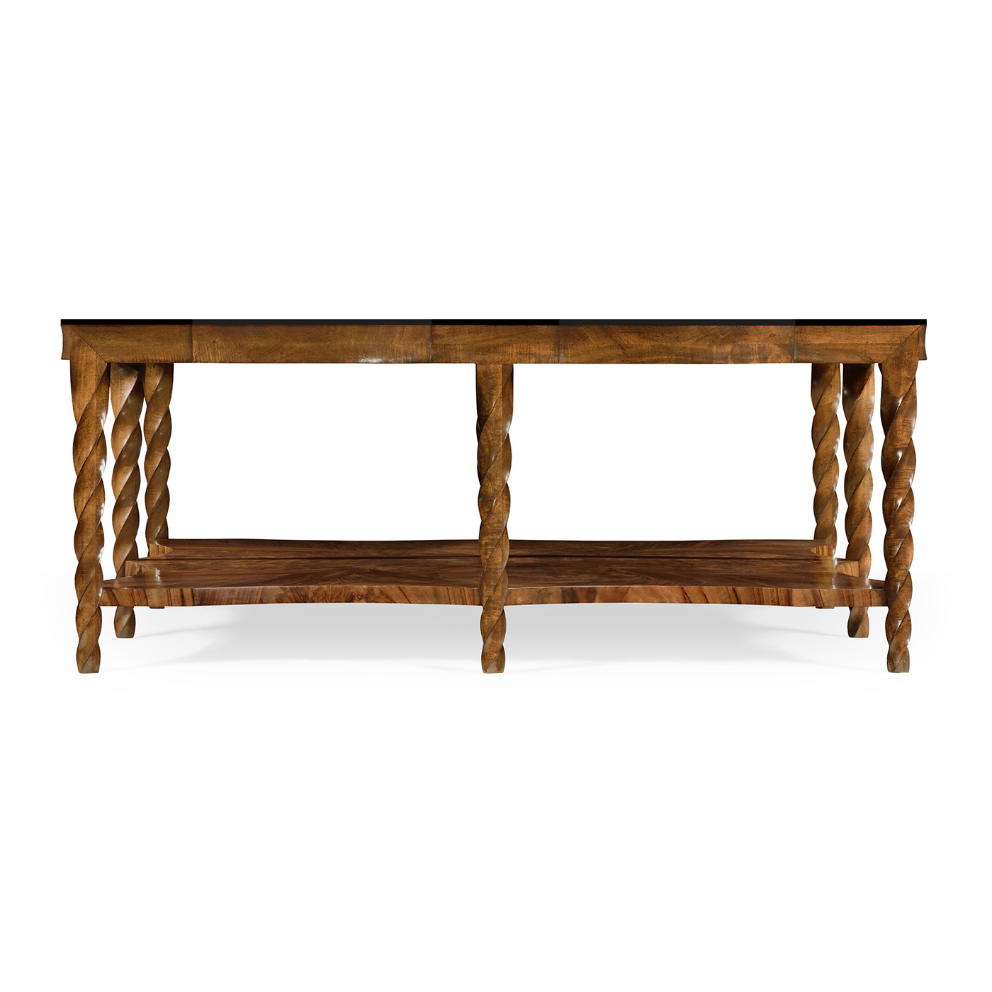 Walnut Barleytwist Square Coffee Table