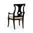 Black Lock Dining Arm Chair