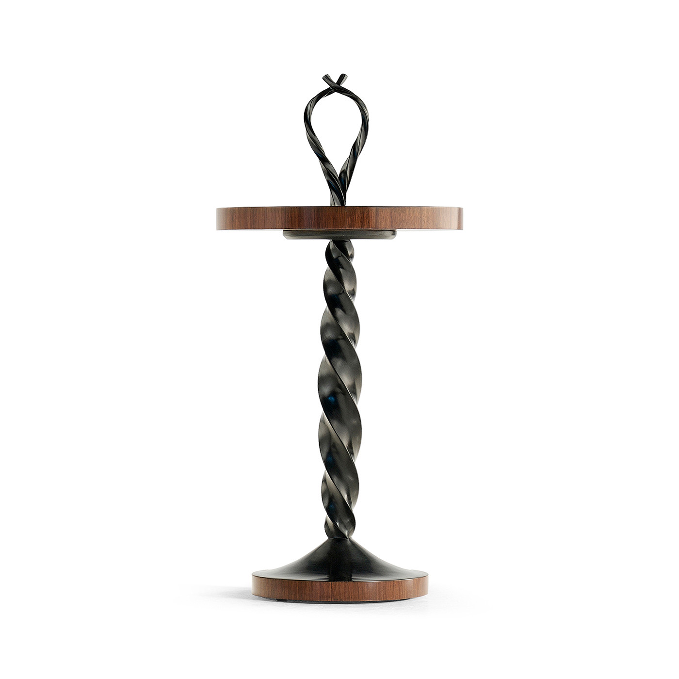 Black Barleytwist Drinks Table