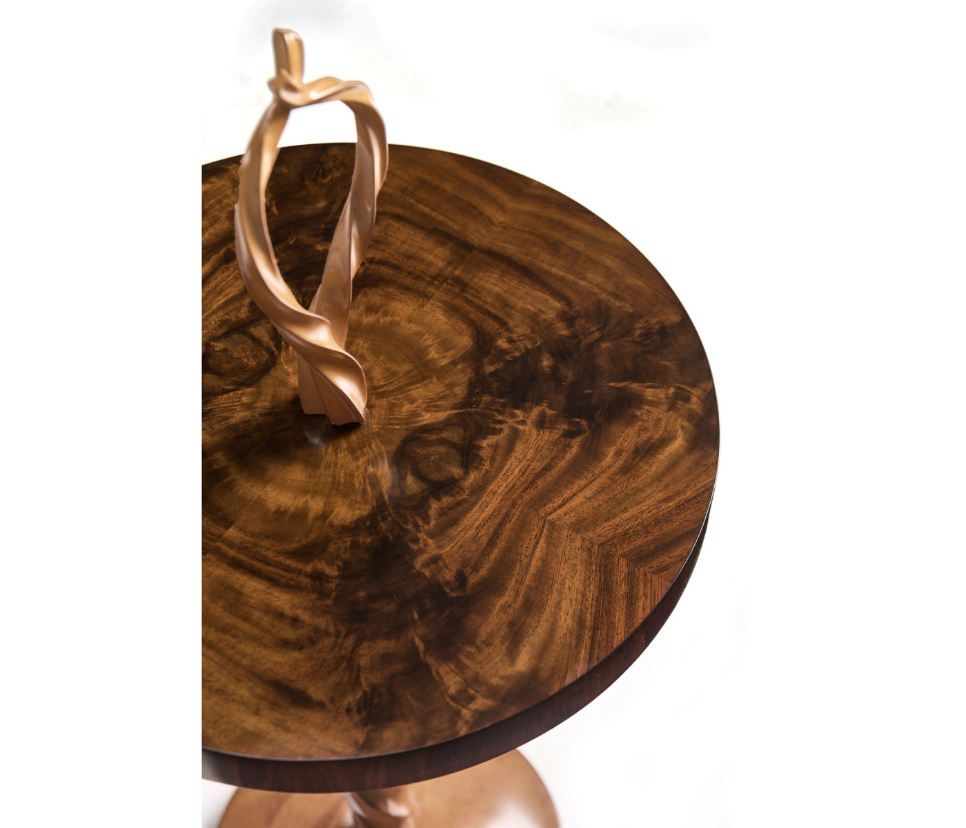 Walnut Barleytwist Drinks Table