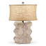 Limed Acacia Table Lamp