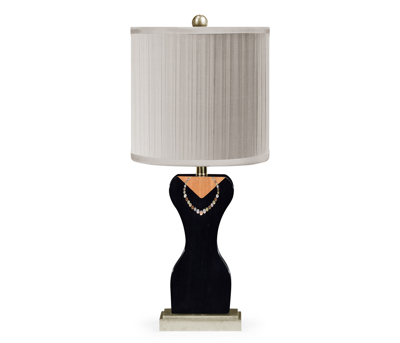 Coco's String of Pearls and Little Black Dress Lamp