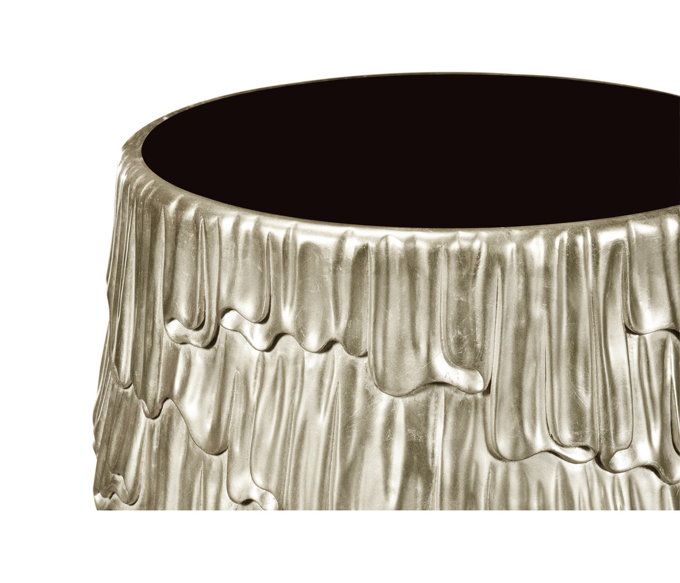 Silver coffee table