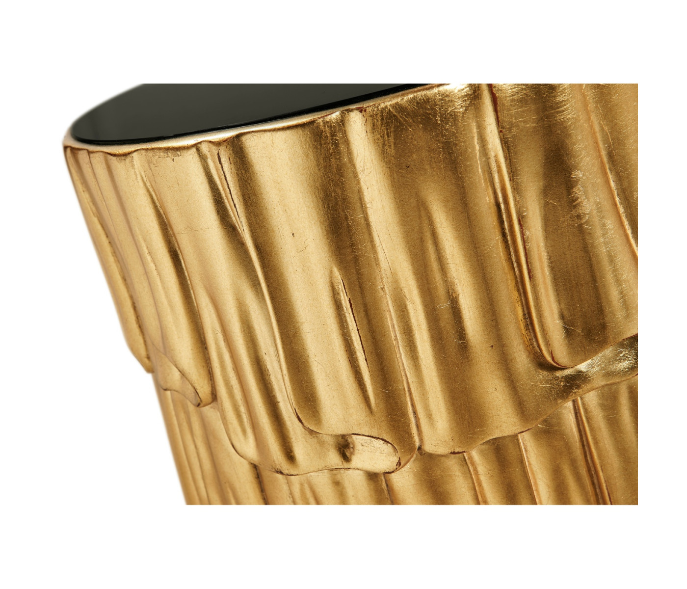 Gilded lamp table