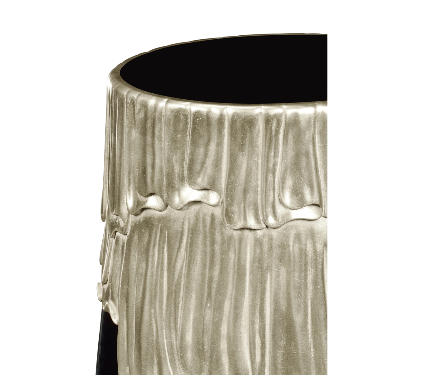 Silver lamp table