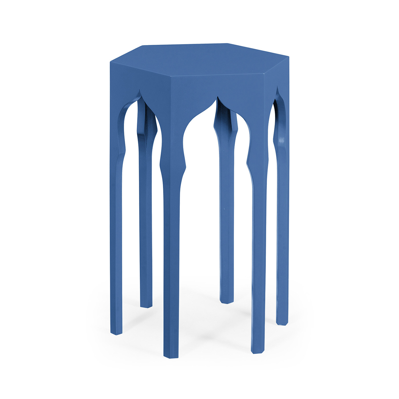 Hexagon lamp table (Patriot Blue)