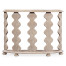 Demilune Console Table in Limed Acacia