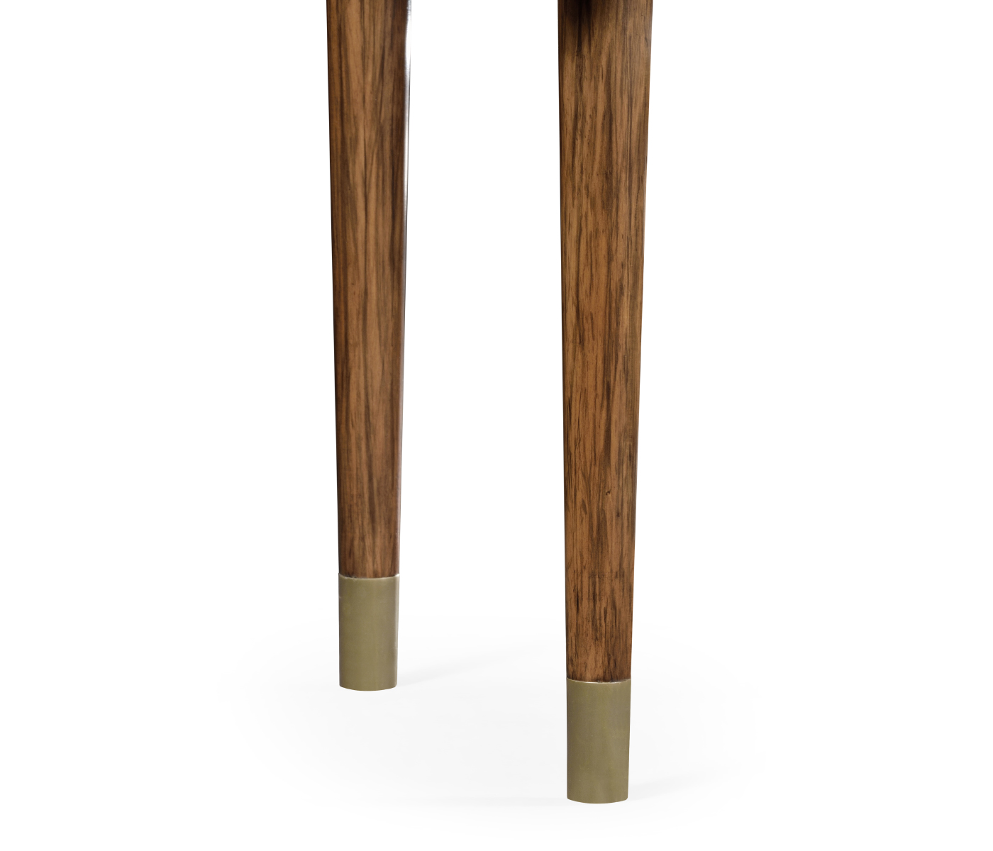 Cosmo Hyedua Stool, Upholstered in Black Leather