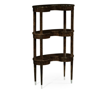 Kidney shaped 3 tier étagère