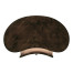 Black Eucalyptus Kidney Shaped Side Table