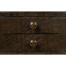 Black Eucalyptus Kidney Shaped Side Table
