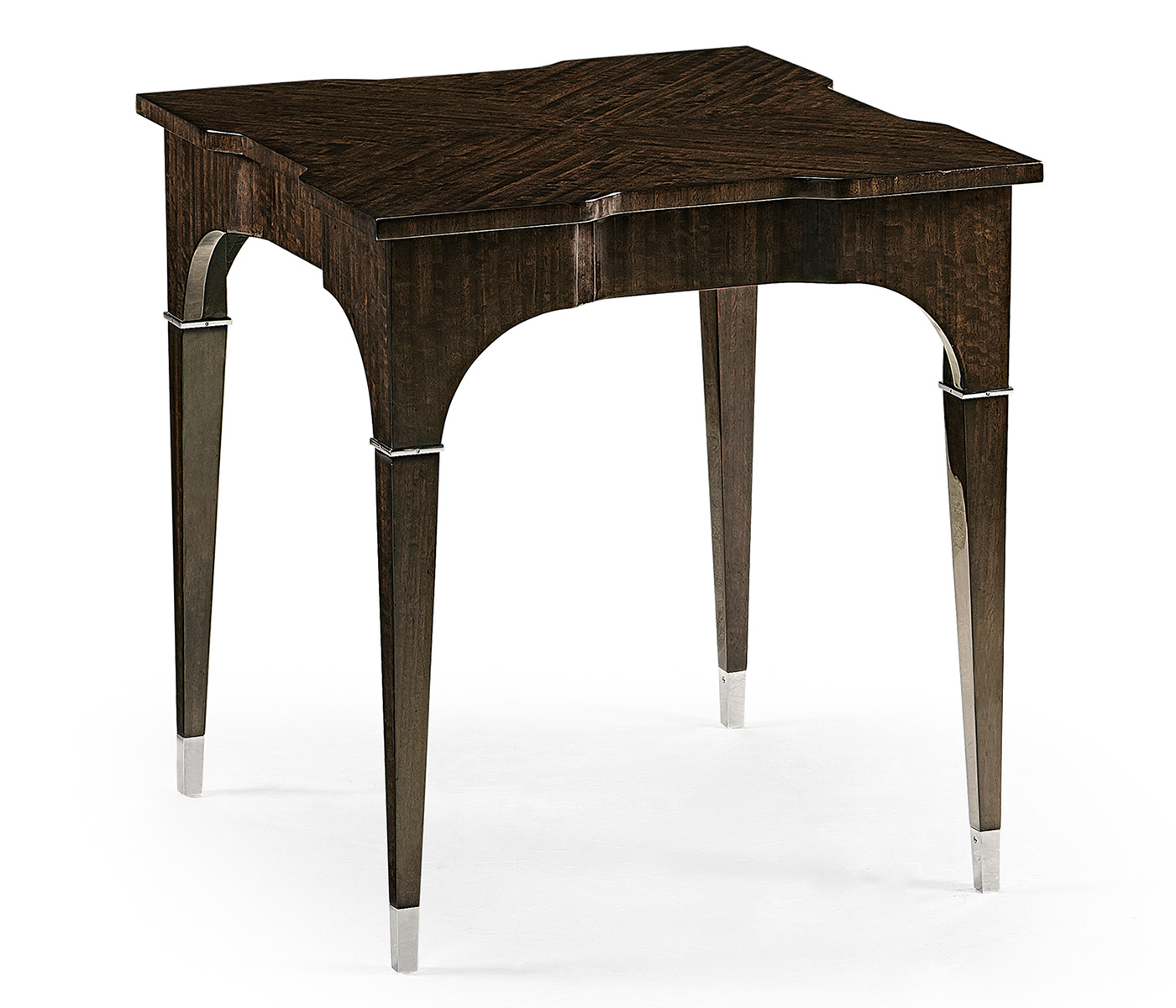 Black Eucalyptus Square Lamp Table