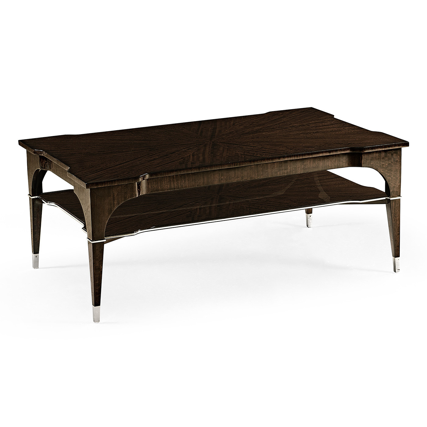 Black Eucalyptus Rectangular Coffee Table