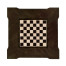 Black Eucalyptus Backgammon and Chess Table