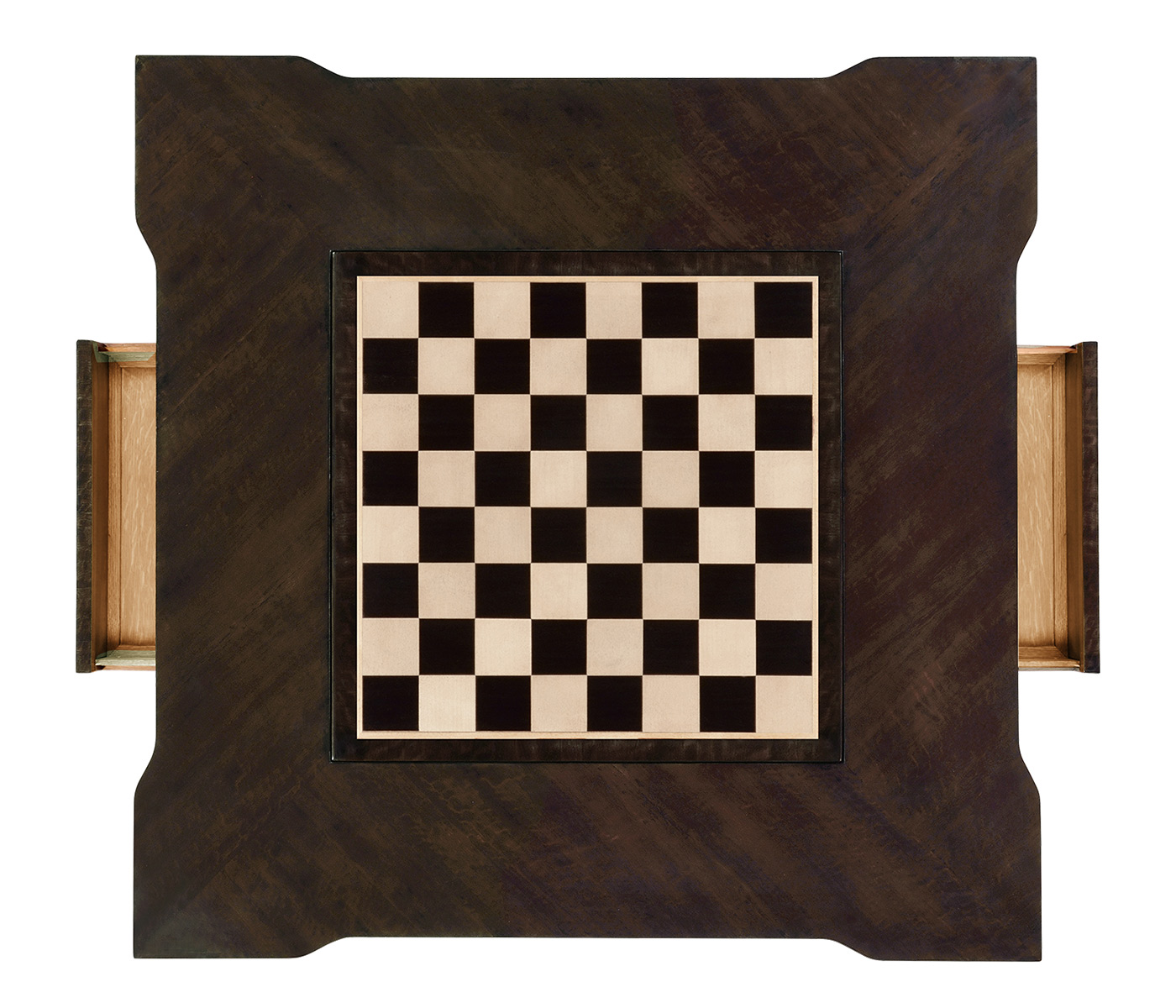 Black Eucalyptus Backgammon and Chess Table