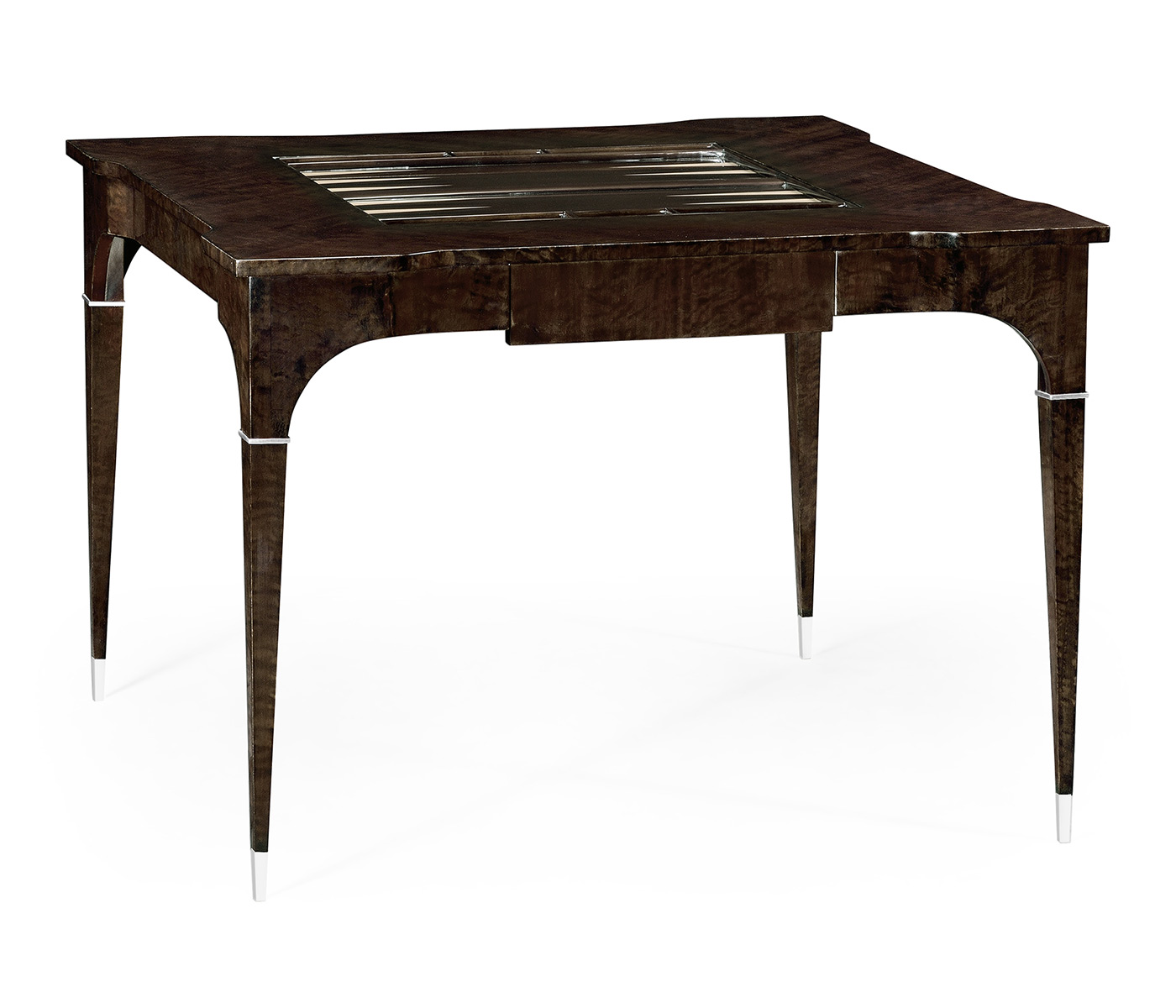 Black Eucalyptus Backgammon and Chess Table