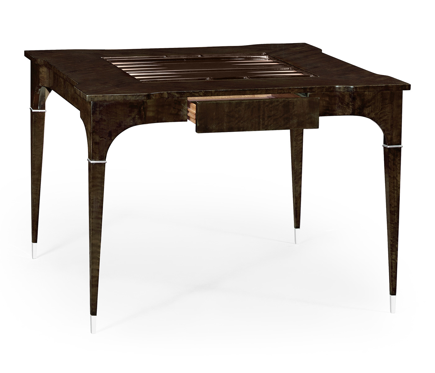 Black Eucalyptus Backgammon and Chess Table