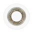 Multi Metal Round Plaid Centre Table