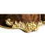 Console table with gilded carving