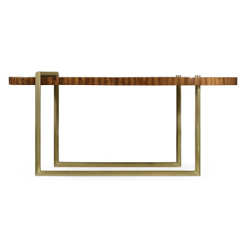 Mid-century asymmetric coffee table