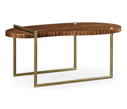 Mid-century asymmetric coffee table