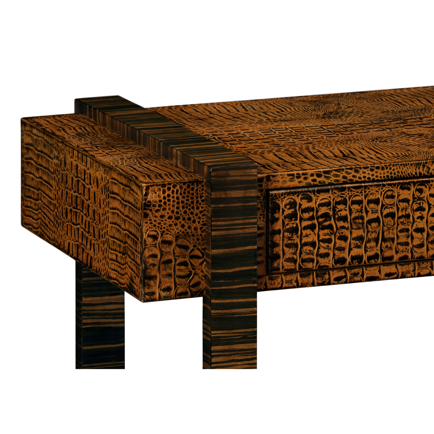 Choc faux Croc console