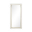 Great White faux Croc mirror