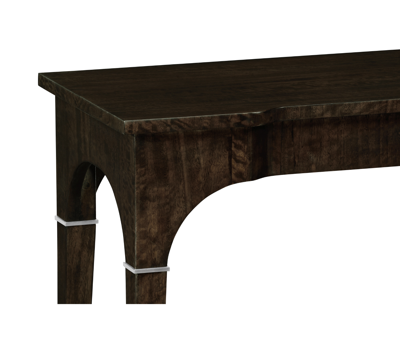 Black Eucalyptus Rectangular Console Table