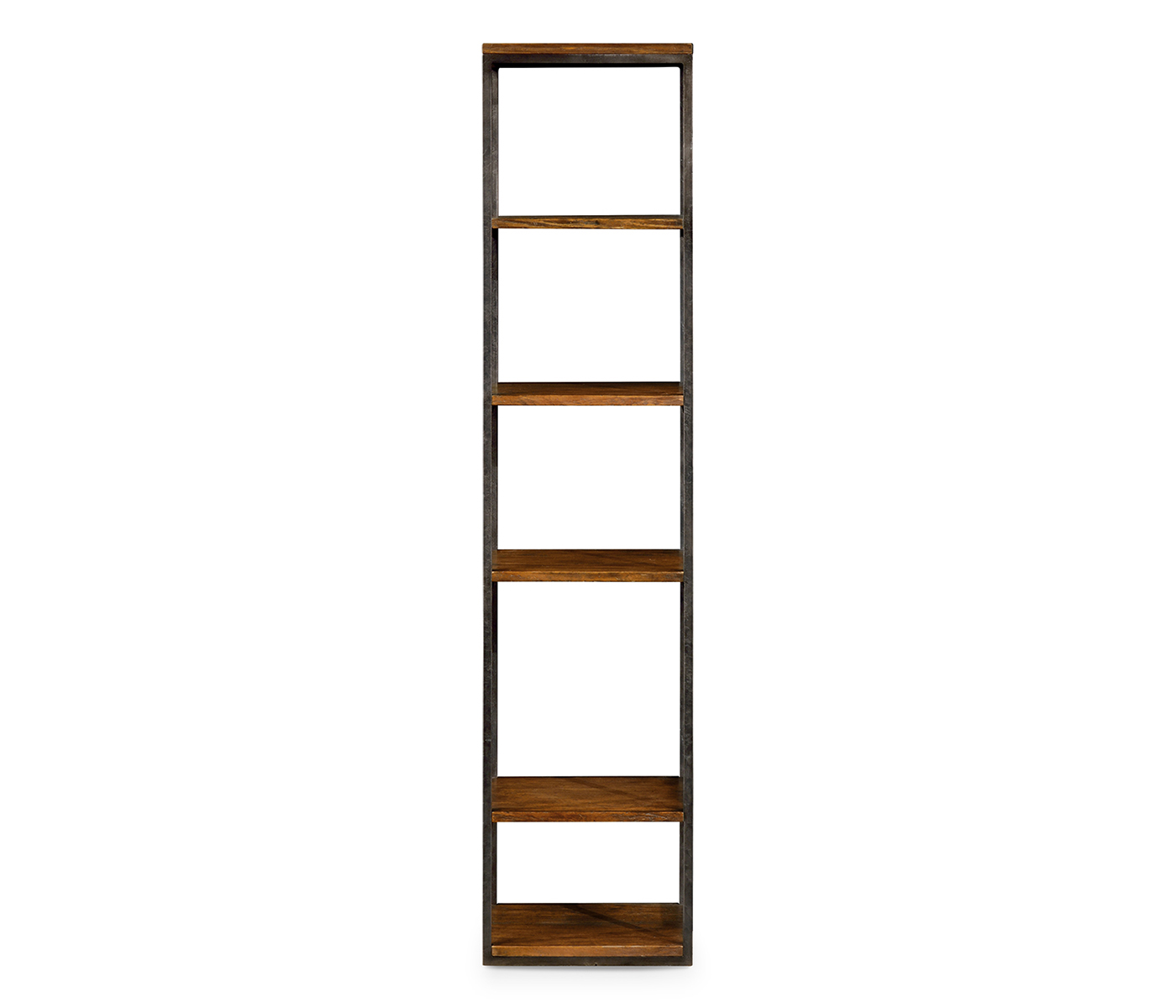 5 tiered étagère in rustic walnut