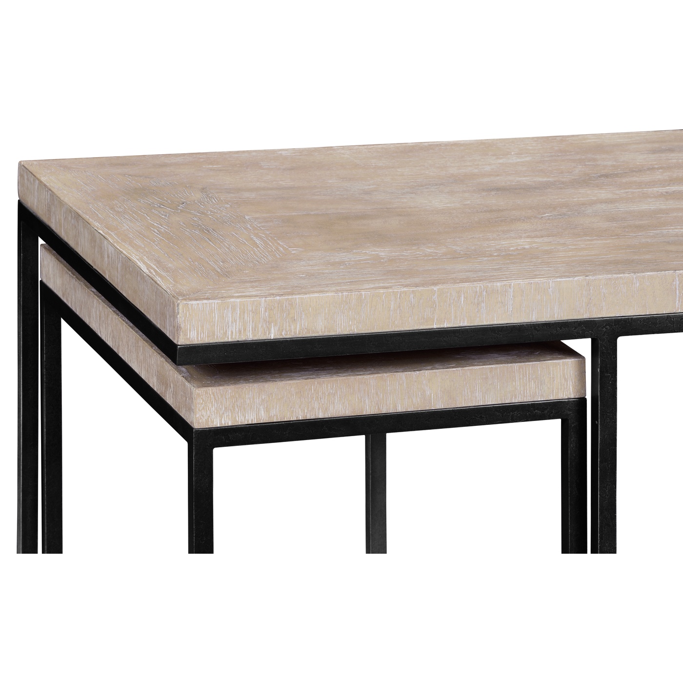 Rectangular Coffee Table in Limed Acacia