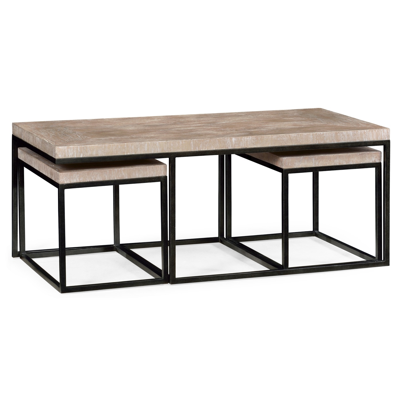 Rectangular Coffee Table in Limed Acacia