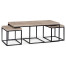 Rectangular Coffee Table in Limed Acacia