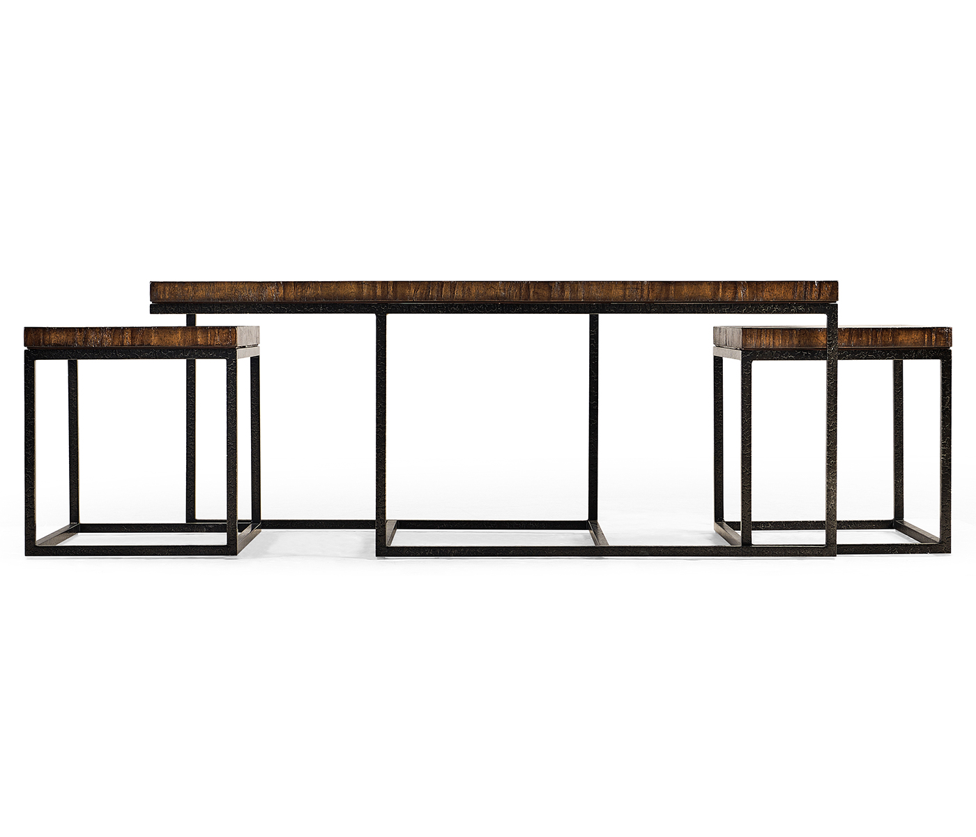 Rectangular Coffee Table in Rustic Walnut