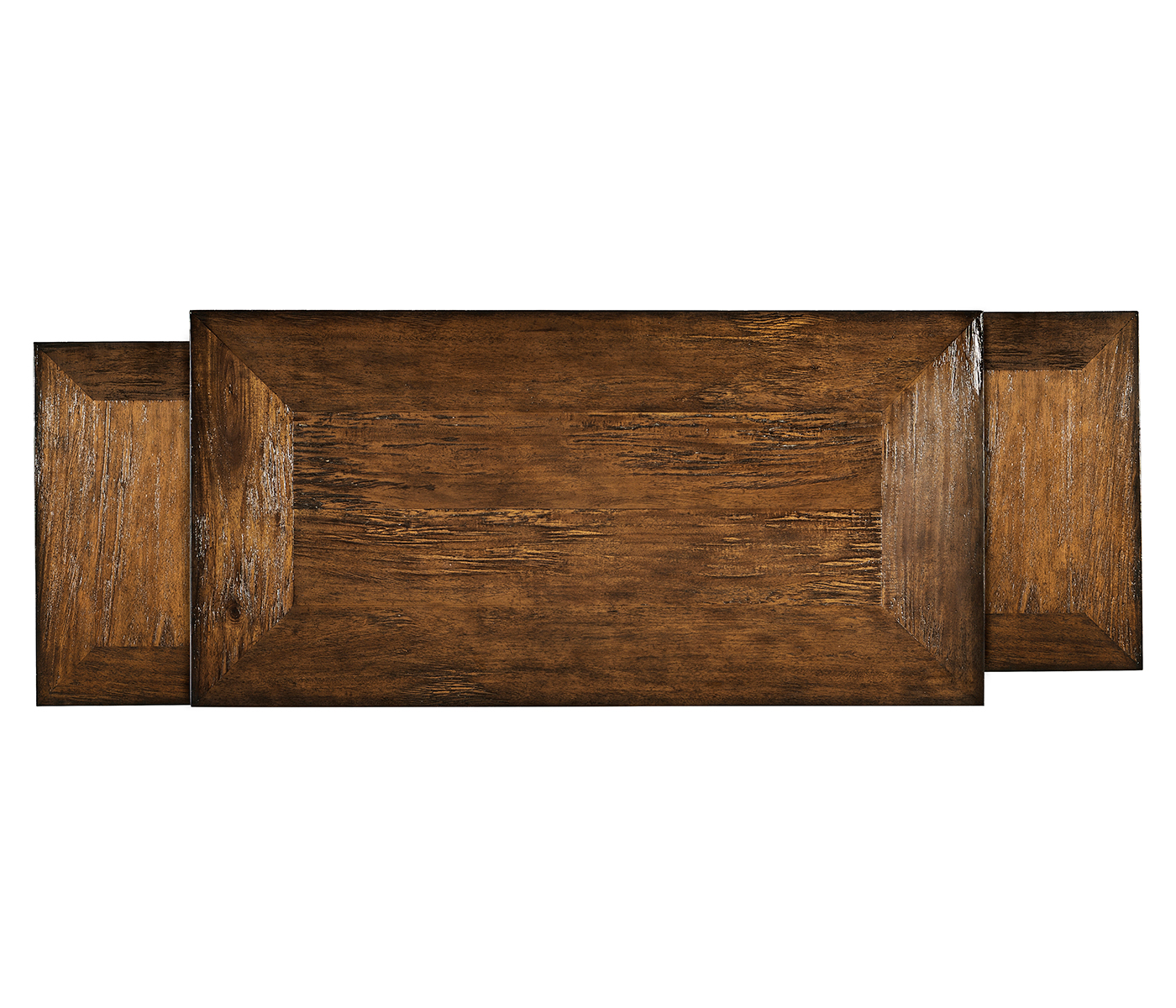 Rectangular Coffee Table in Rustic Walnut