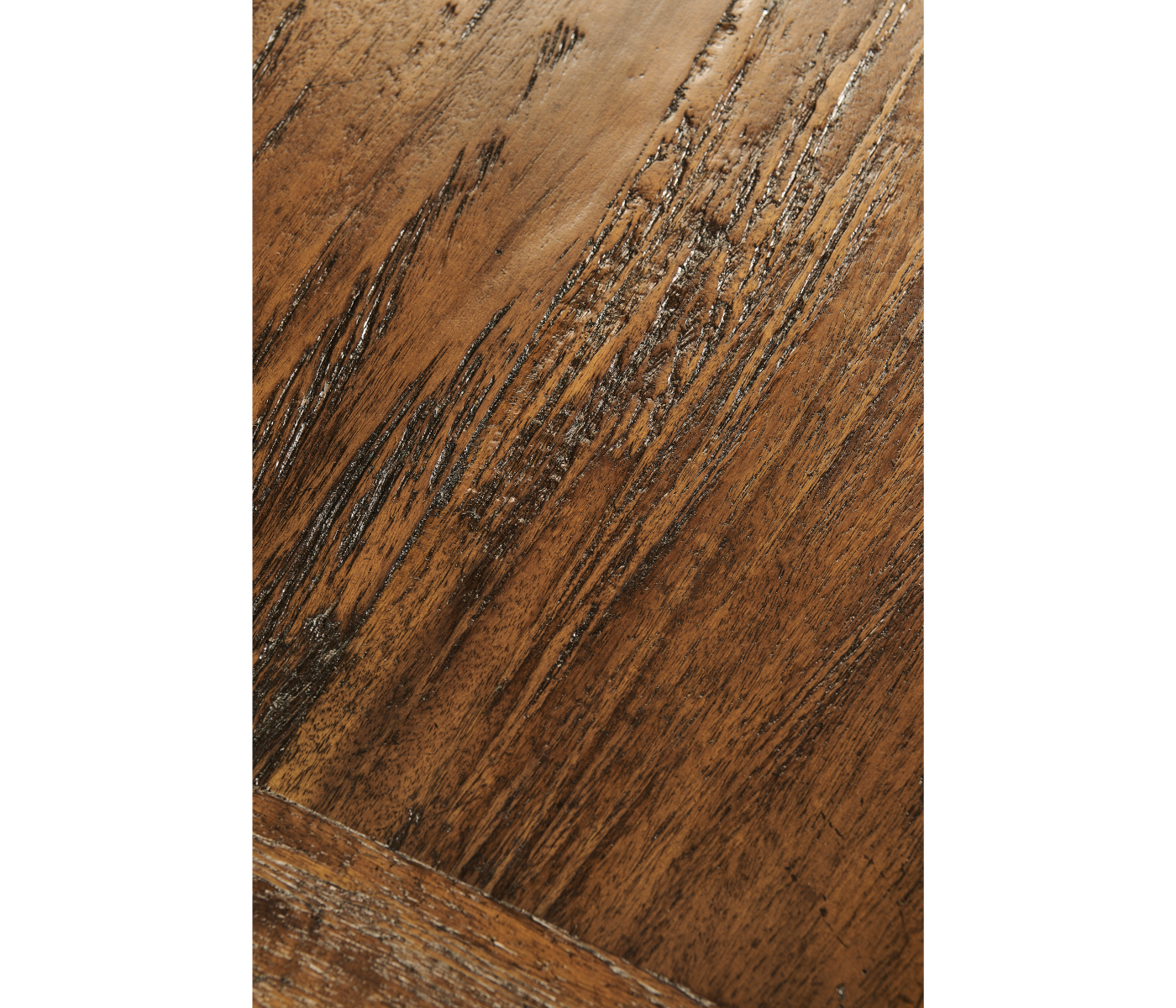 Rectangular Coffee Table in Rustic Walnut