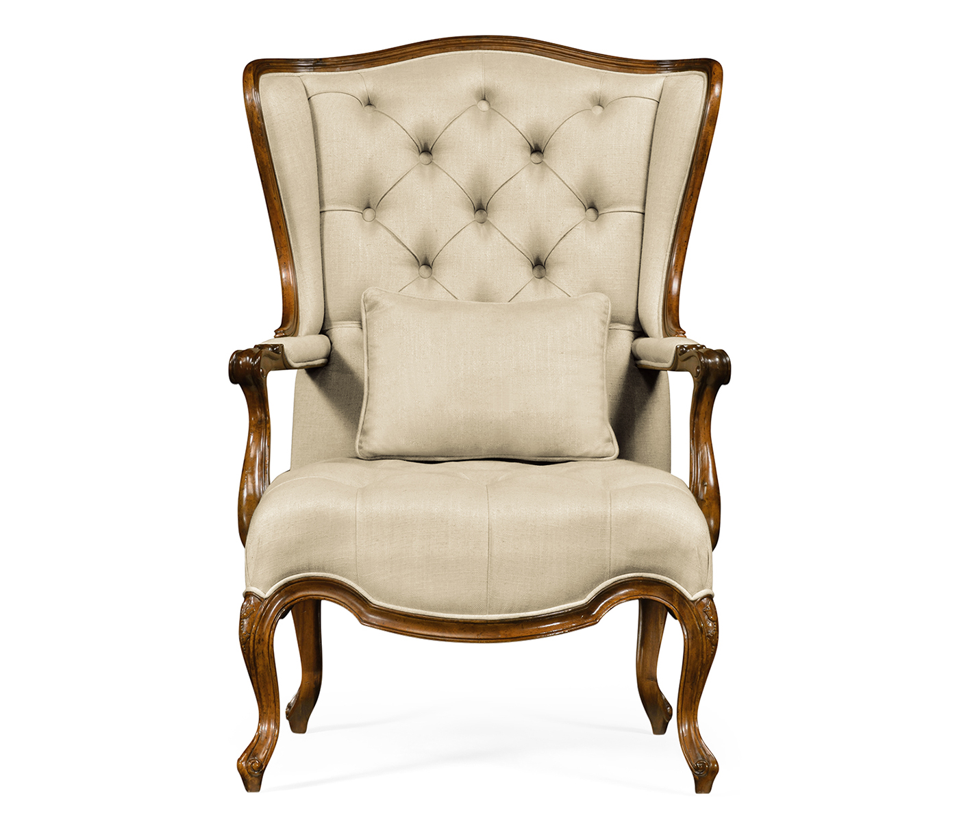 Wing-Backed Chair in Mazo