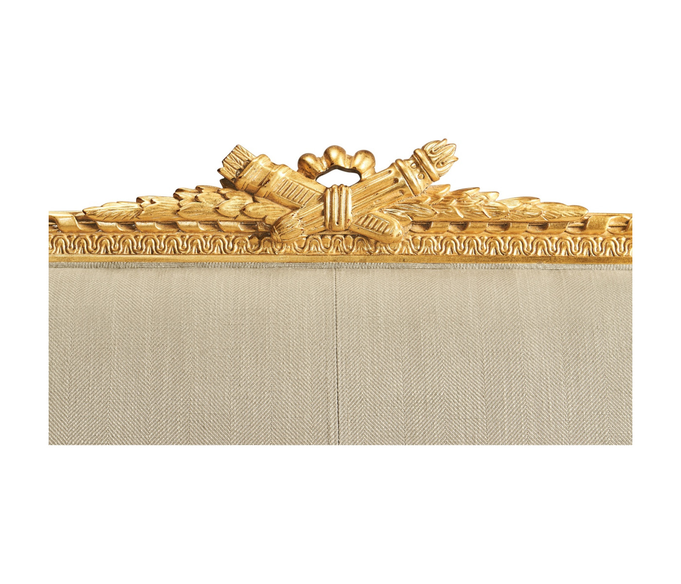 Gold Leaf Two-Seater Sofa