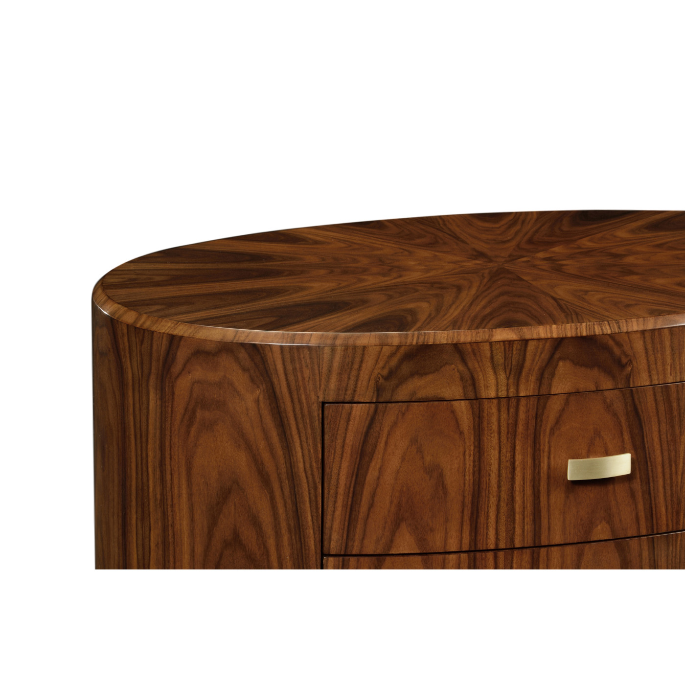 Small oval chest of drawers