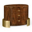 Small oval chest of drawers